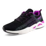 Women's Breathable Knit Walking Running Sneakers