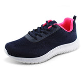 Women's Breathable Knit Sports Running Shoes Casual Walking Sneaker