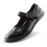 Girl's Flat Back to School Uniform Dress Shoes-RTS