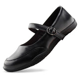 Girl's Flat Back to School Uniform Dress Shoes-RTS