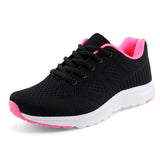 Women's Breathable Knit Sports Running Shoes Casual Walking Sneaker