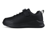 Kids Running Sneakers White Black Strap School Uniform Shoes-RTS