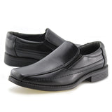 Boys' Smart Slip-On Back to School Uniform Dress Shoes-RTS