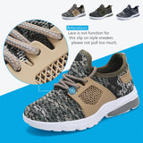 Kids Breathable Knit Sneakers Boys Girls  Lightweight Running Shoes