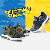 Kids Breathable Knit Sneakers Boys Girls  Lightweight Running Shoes