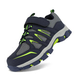 Kids Outdoor Hiking Shoes Athletic Running Sneakers-RTS