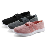 Women's Breathable Knit Sports Running Shoes Casual Walking Sneaker