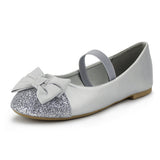Girls Ballerina Flat Mary Jane Slip-on Dress Shoes -RTS