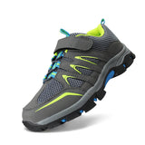 Kids Outdoor Hiking Shoes Athletic Running Sneakers-RTS