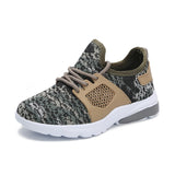 Kids Breathable Knit Sneakers Boys Girls  Lightweight Running Shoes