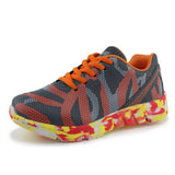 Kids Sports Shoes Boys Girls Lightweight Lace Up Trail Running Sneakers