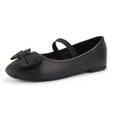 Girls Ballerina Flat Mary Jane Slip-on Dress Shoes -RTS