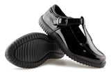 Girl's Lightweight Patent T-Strap Back to School Uniform Dress Shoes-RTS
