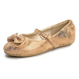 Girls Ballerina Flat Mary Jane Slip-on Dress Shoes -RTS