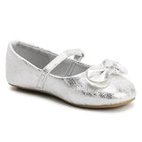 Girls Ballerina Flat Mary Jane Slip-on Dress Shoes -RTS