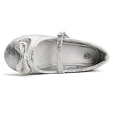 Girls Ballerina Flat Mary Jane Slip-on Dress Shoes -RTS