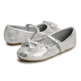 Girls Ballerina Flat Mary Jane Slip-on Dress Shoes -RTS
