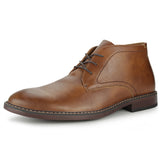 Mens Casual Lace-up Oxfords Wedding Party Dress Boots-RTS-ST2036
