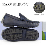 Boys Classic Slip-On Driving Shoes-RTS