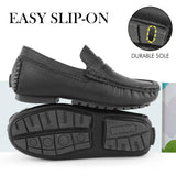 Boys Classic Slip-On Driving Shoes-RTS