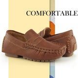 Boys Classic Slip-On Driving Shoes-RTS