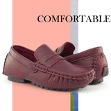 Boys Classic Slip-On Driving Shoes-RTS
