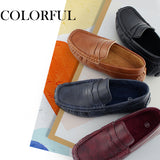 Boys Classic Slip-On Driving Shoes-RTS