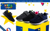 Kids Running Shoes Toddler Breathable Outdoor Casual Strap Sneakers