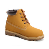 Kids Lace-Up Ankle Boots Boy Girl Outdoor Workboots-RTS