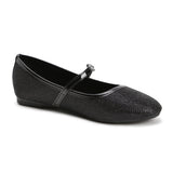 Girls Ballerina Flat Mary Jane Slip-on Dress Shoes -RTS