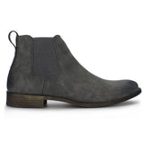 Mens Casual Slip-on Comfort Chukka Ankle Boots