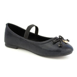Girls Ballerina Flat Mary Jane Slip-on Dress Shoes -RTS