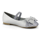 Girls Ballerina Flat Mary Jane Slip-on Dress Shoes -RTS