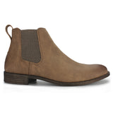 Mens Casual Slip-on Comfort Chukka Ankle Boots