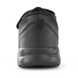 Kids Running Sneakers White Black Strap School Uniform Shoes-RTS