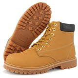Mens Casual Lace-up Safety Waterproof Outdoor Working Boots-RTS-ST2069