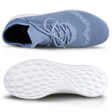 Women's Breathable Knit Sports Running Shoes Casual Walking Sneaker