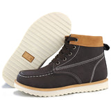 Kids Lace-Up Ankle Boots Boy Fashion Outdoor Workboots-RTS