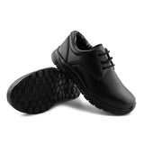 Boys' Lightweight Lace-Up Back to School Uniform Dress Shoes-RTS