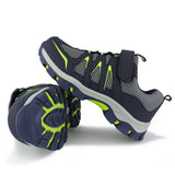 Kids Outdoor Hiking Shoes Athletic Running Sneakers-RTS