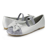 Girls Ballerina Flat Mary Jane Slip-on Dress Shoes -RTS