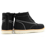 Kids Lace-Up Ankle Boots Boy Fashion Outdoor Workboots-RTS