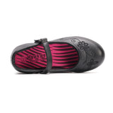 Girl's Classic Black Back to School Uniform Dress Shoes-RTS