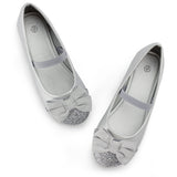 Girls Ballerina Flat Mary Jane Slip-on Dress Shoes -RTS
