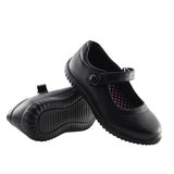 Girl's Lightweight Back to School Uniform Dress Shoes-RTS