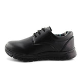Boys' Lightweight Lace-Up Back to School Uniform Dress Shoes-RTS
