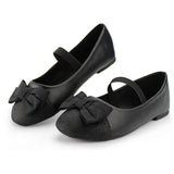 Girls Ballerina Flat Mary Jane Slip-on Dress Shoes -RTS