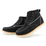 Kids Lace-Up Ankle Boots Boy Fashion Outdoor Workboots-RTS