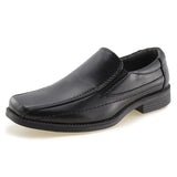 Boys' Smart Slip-On Back to School Uniform Dress Shoes-RTS