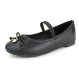 Girls Ballerina Flat Mary Jane Slip-on Dress Shoes -RTS